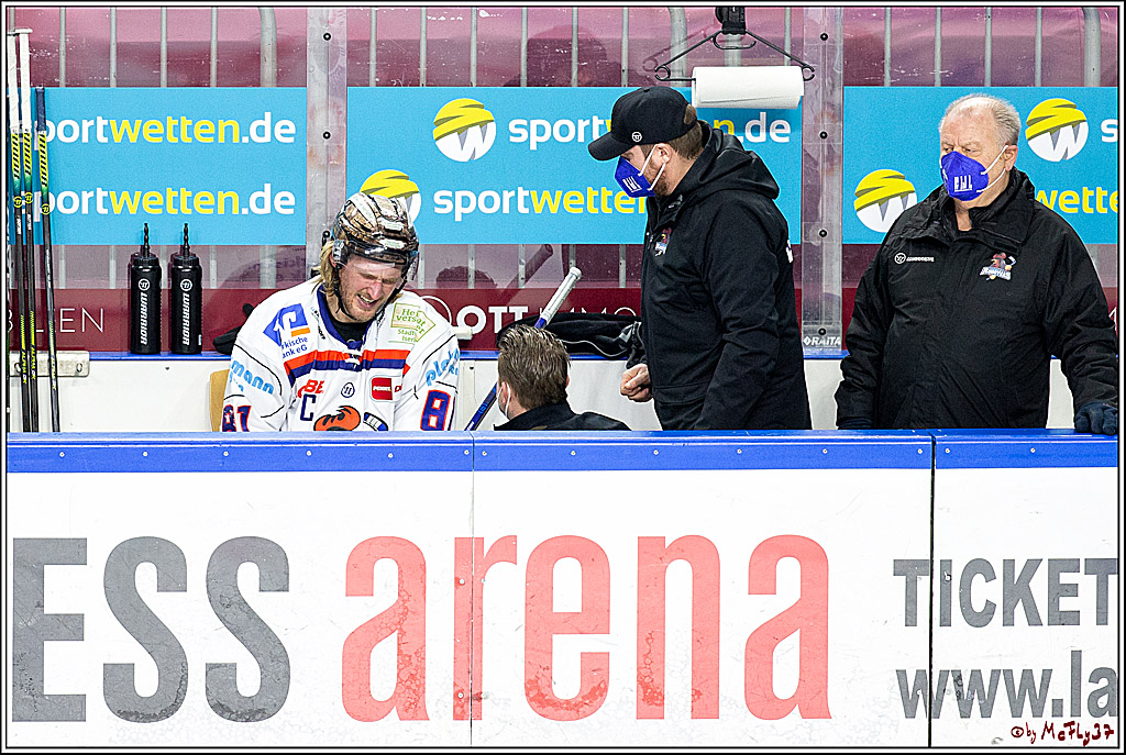 PENNY DEL;  Koelner Haie - Iserlohn Roosters; Koeln, 11.01.2021